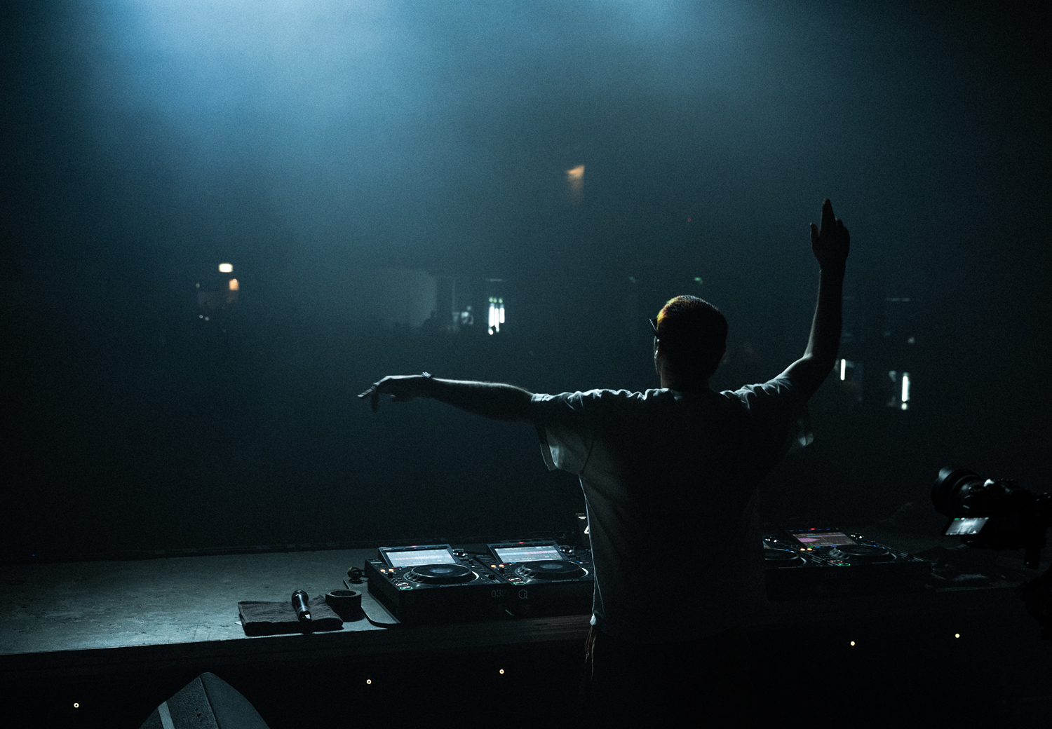 SampliFire behind the decks at Blacklist Festival 2026